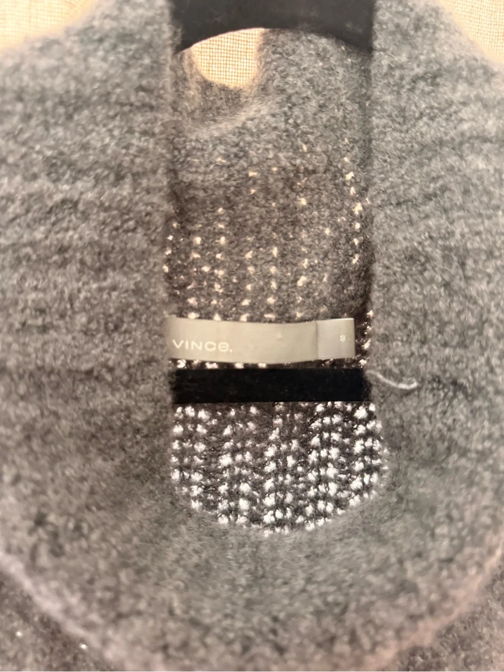 Vince Sleeveless Turtleneck Sweater Vest - Gray